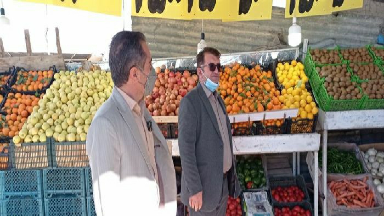 اجرای مانور نظارت بر بازار در شهر پاتاوه