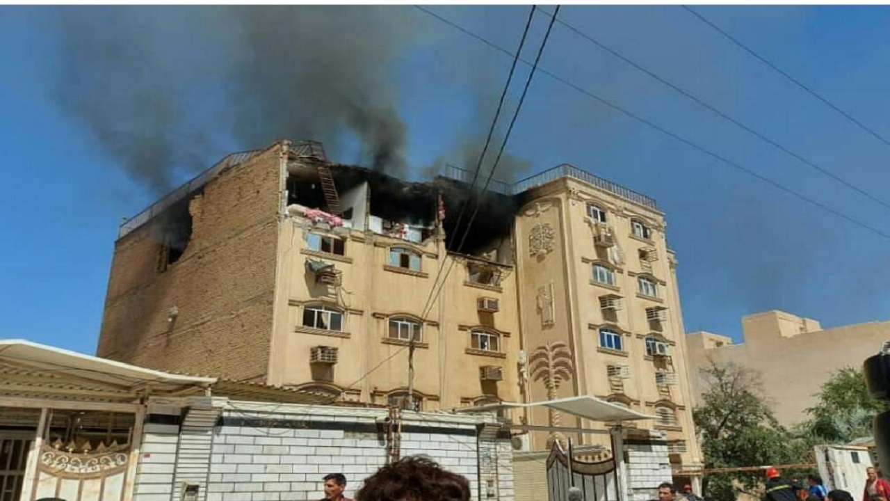  انفجار و آتش سوزی منزل مسکونی ۴ مصدوم بر جای گذاشت