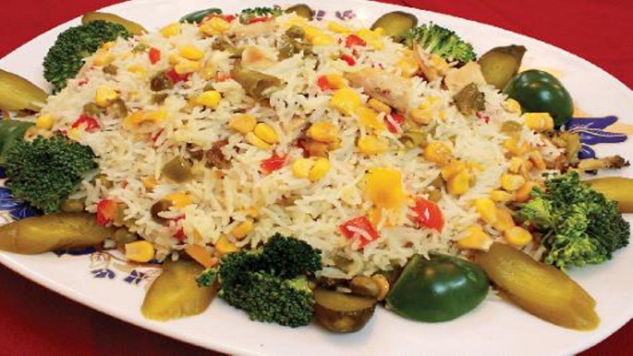 با طرز تهیه پلو ترکاری یا پلو سبزیجات آشنا شوید + فیلم