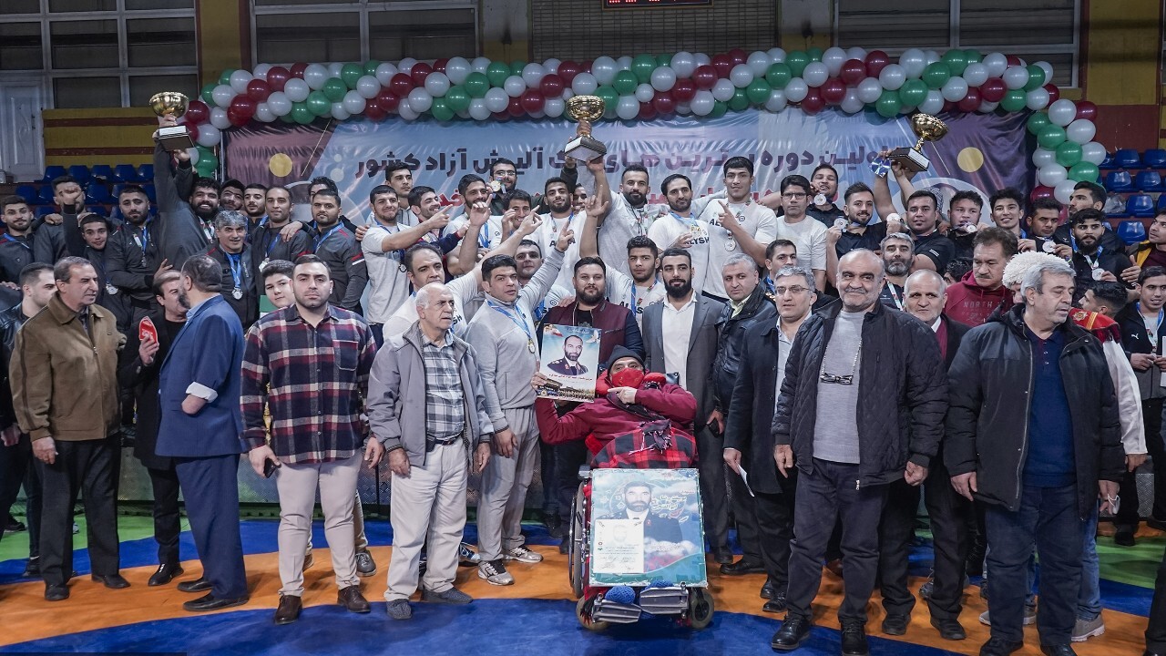 قهرمان لیگ کشتی آلیش کشور مشخص شد