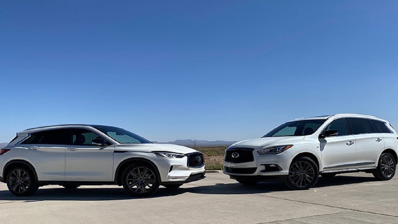 مقایسه اینفینیتی QX50 در مقابل اینفینیتی QX60
