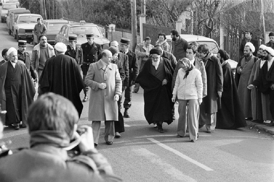 امام خمینی در نوفل لوشاتو