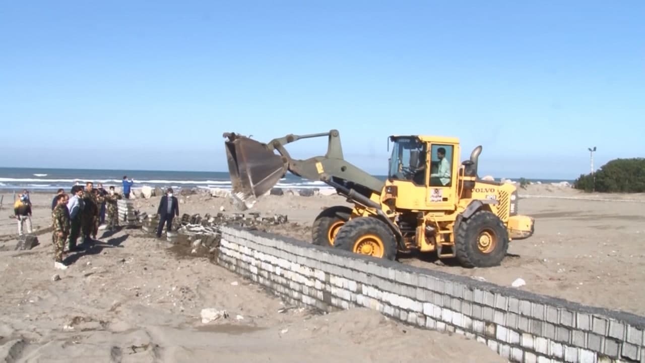 آزادسازی ساحل شهرستان نور