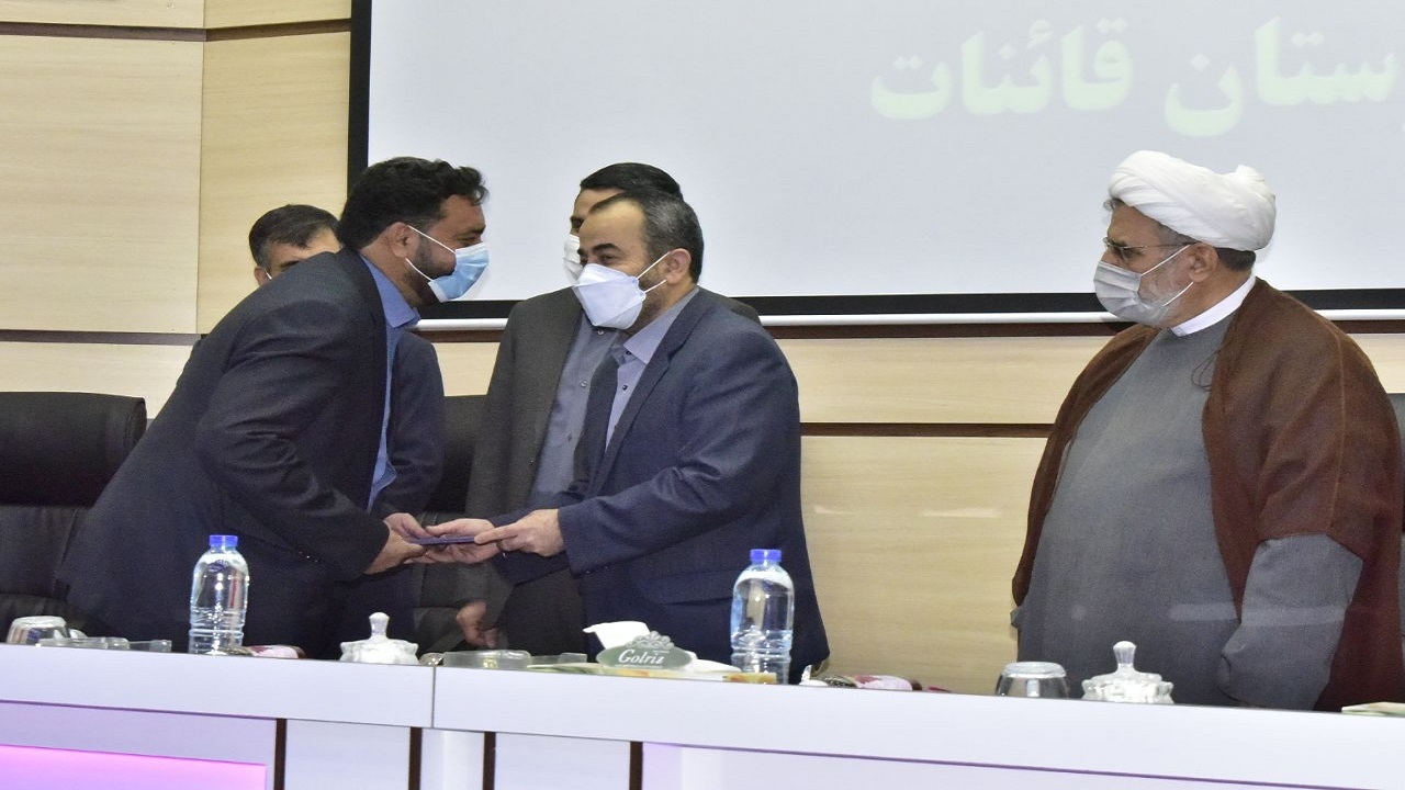 سرپرست فرمانداری شهرستان قاینات معرفی شد