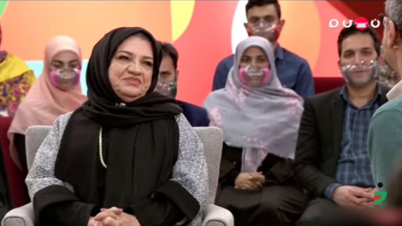 حضور یک زن آزاده در تئاتر + فیلم
