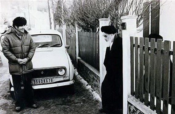 امام از زبان همسایه‌های فرانسوی + تصاویر