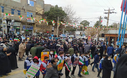 گرامیداشت ۱۲ بهمن در بجنورد&lrm;