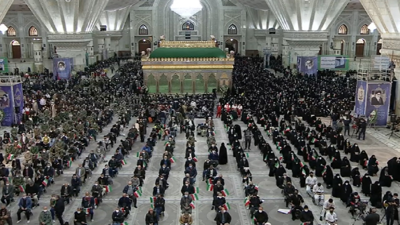 برگزاری مراسم بزرگداشت یوم‌الله ۱۲ بهمن در حرم امام خمینی (ره)