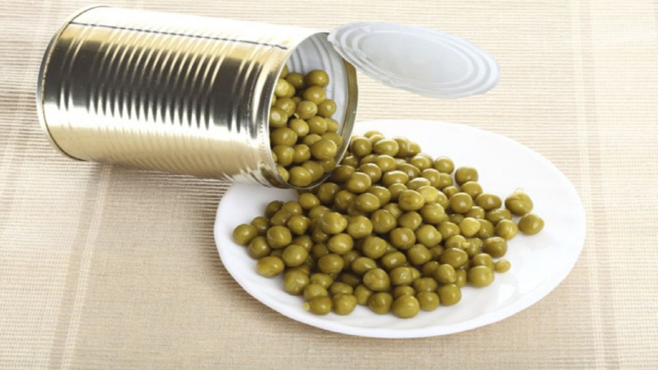 قیمت کنسرو نخود سبز در بازار چقدر است؟