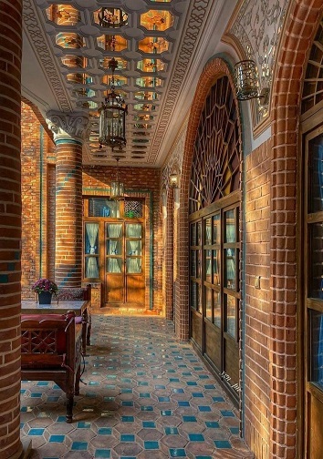معماری ایرانی به کار رفته در منازل