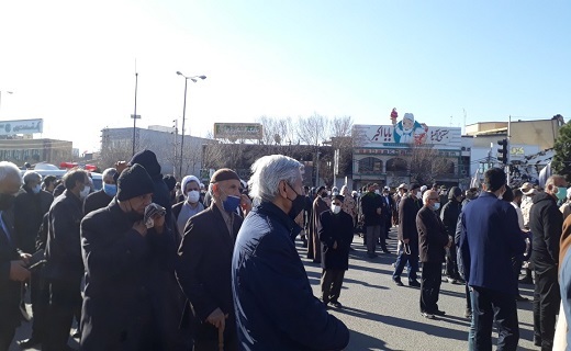 آغاز مراسم تشییع پیکر آیت الله صافی گلپایگانی در قم