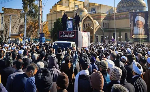 تشییع پیکر آیت الله صافی گلپایگانی در قم