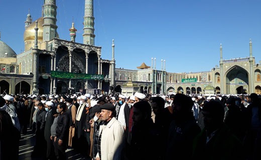 تشییع پیکر آیت الله صافی گلپایگانی در قم