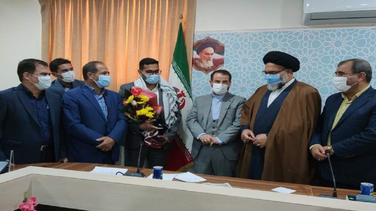 هدیه رهبر معظم انقلاب به ورزشکار کهگیلویه و بویراحمدی