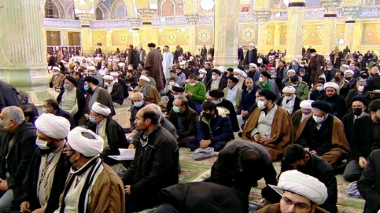 مراسم بزرگداشت آیت الله صافی گلپایگانی از سوی  رهبر معظم انقلاب در قم برگزار شد