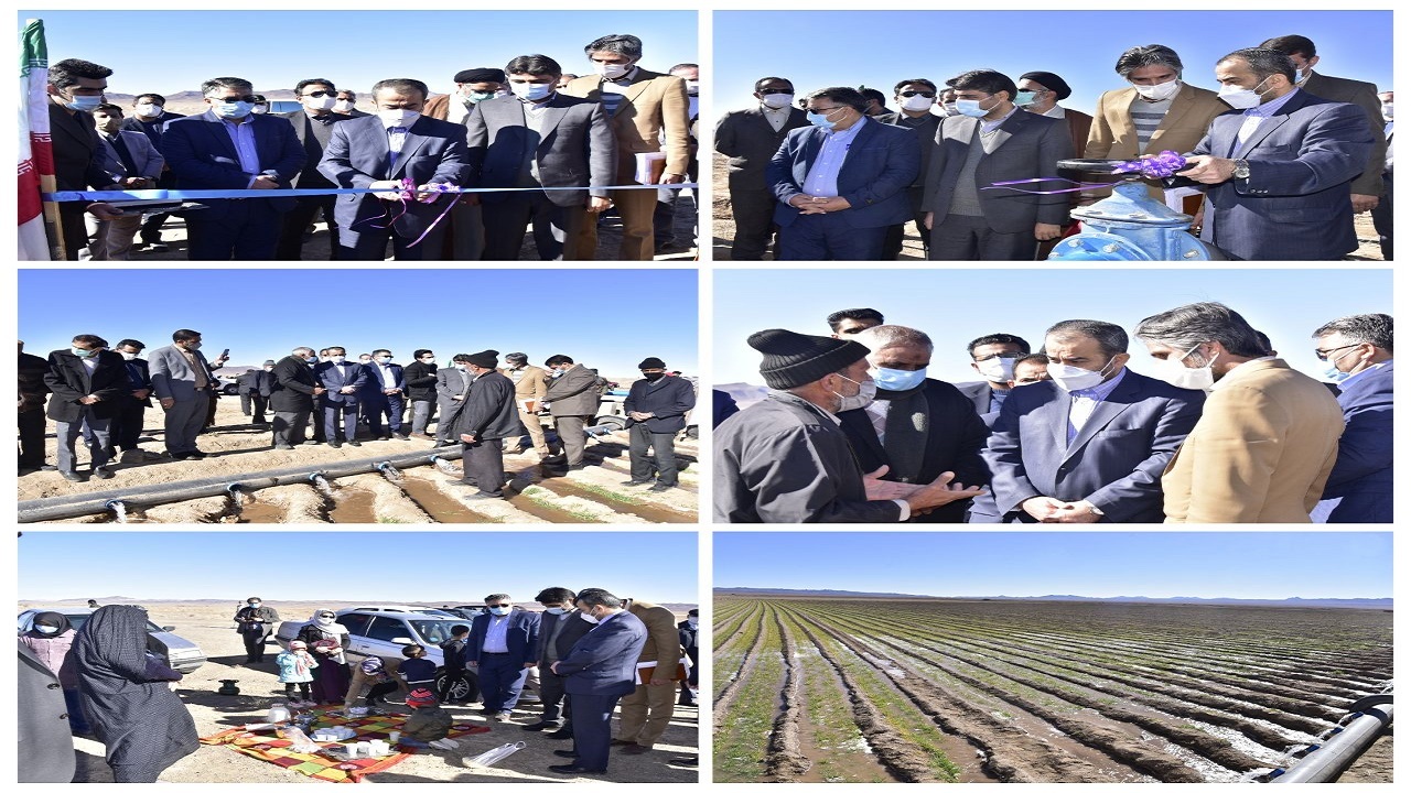 ۱۴ طرح کشاورزی در سربیشه بهره برداری شد