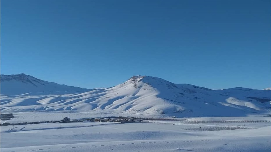 نمایی از سفیدپوش شدن چنارود + تصاویر