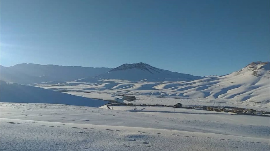 نمایی از سفیدپوش شدن چنارود + تصاویر