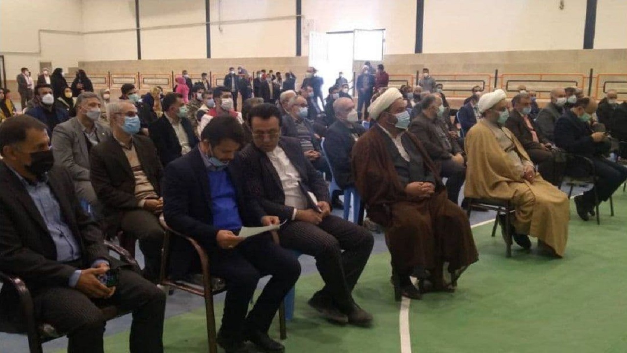 گشایش سالن ورزشی روستای اندرگلی سوادکوه شمالی