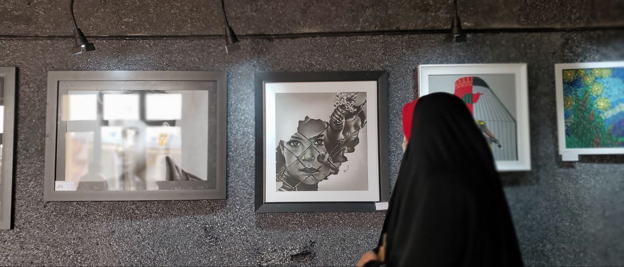 نمایشگاه نقاشی هنرمندان افغانستانی در تهران برگزار شد