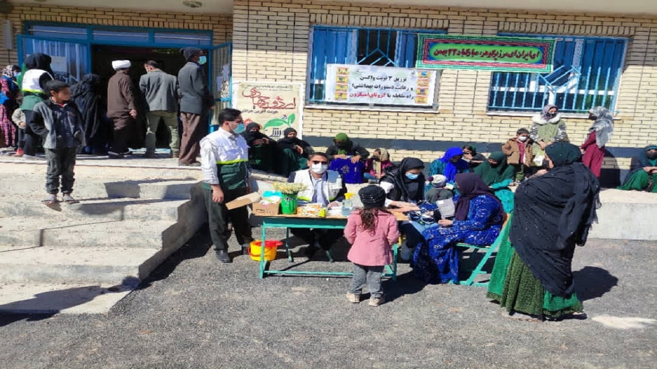 برگزاری اردوی جهادی در مناطق محروم شهرستان لردگان همزمان با دهه فجر
