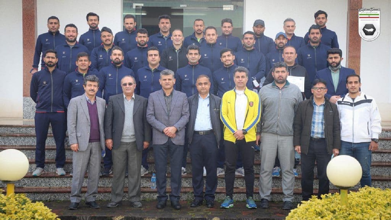 پایان کلاس مربیگری درجه C فوتبال آسیا در ساری