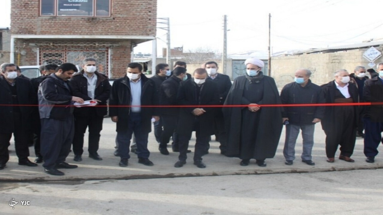 پروژه عمرانی در روستای مهاباد به بهره برداری رسید