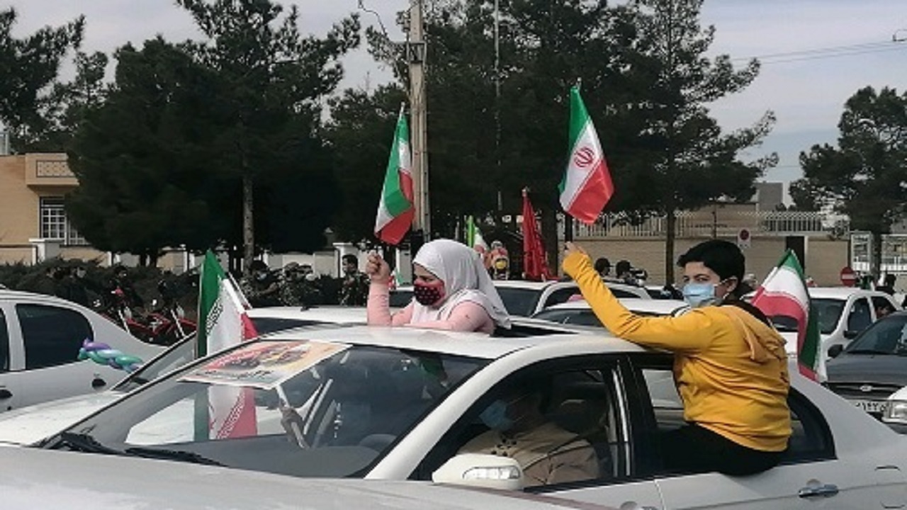 برگزاری راهپیمایی ۲۲ بهمن به صورت موتوری و خودرویی