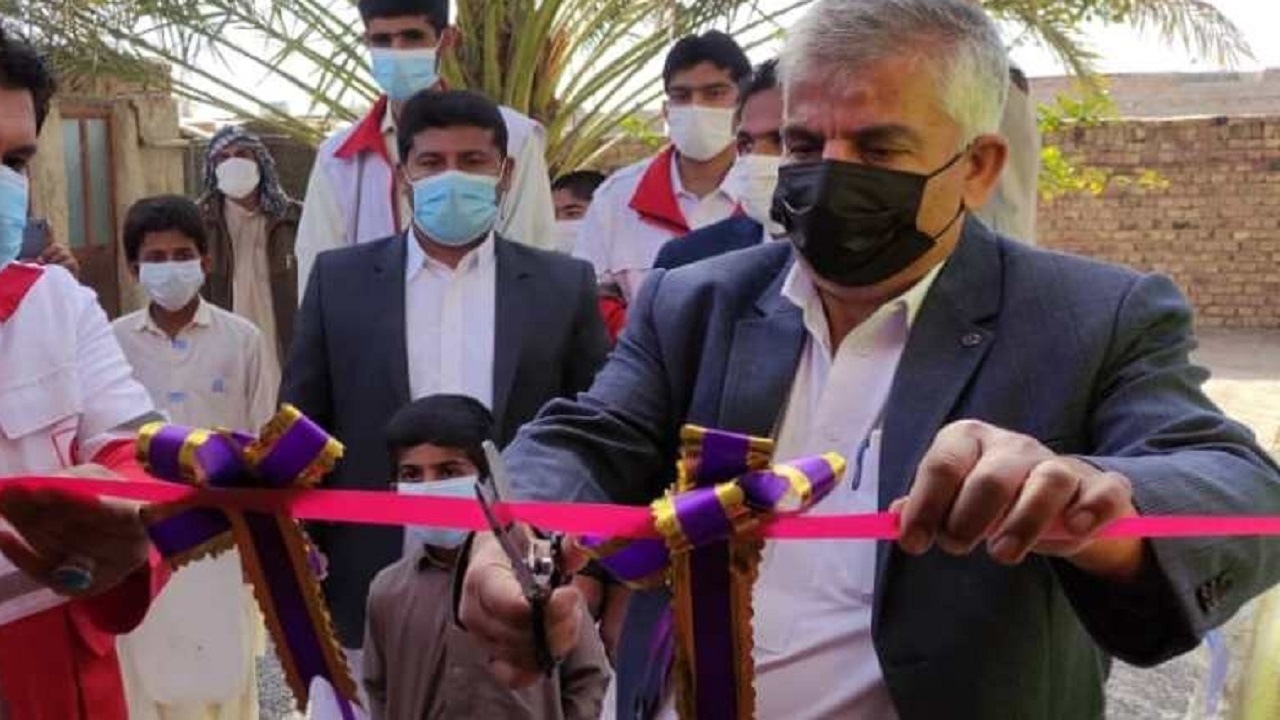 خانه هلال روستای قاسم آباد خاش افتتاح شد