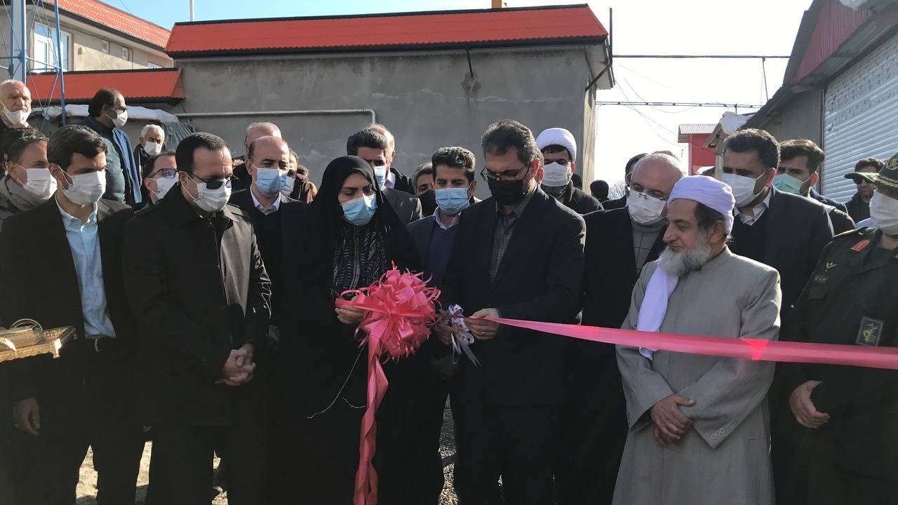 افتتاح چند طرح دهه فجر با حضور استاندار کردستان در مریوان