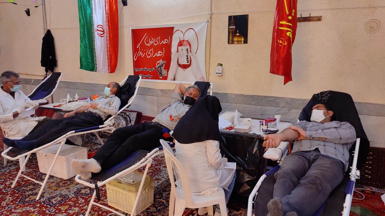 اهدای خون در سپیدان