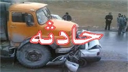 مرگ عابرپیاده بر اثر برخورد شدید خودرو + فیلم