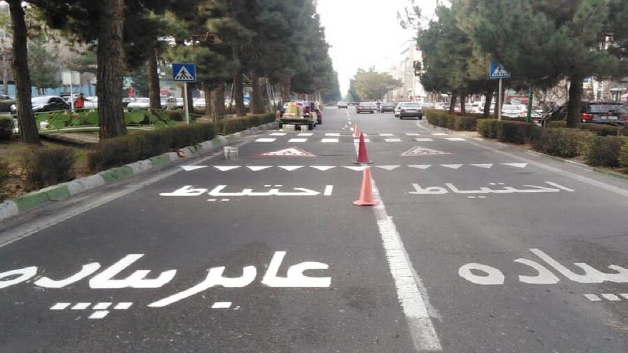 امنیت عابران پیاده مهرشهر پررنگ شد