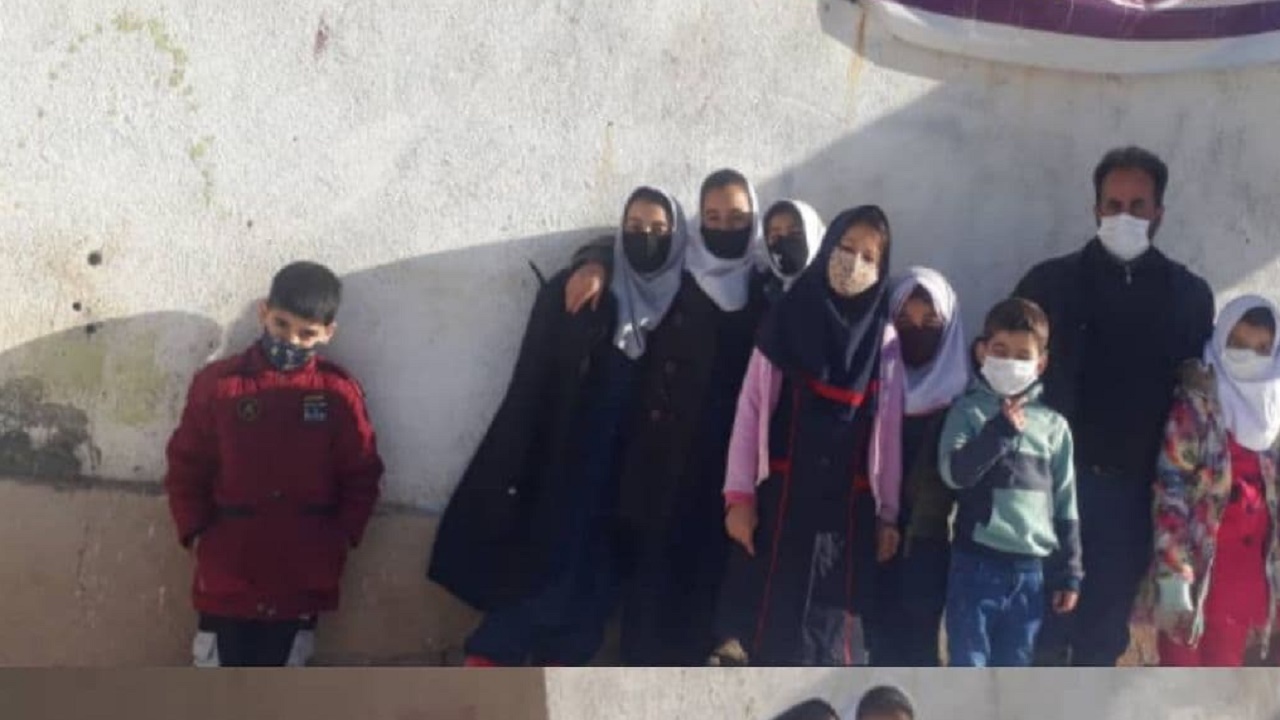 سرما و یخبندان نیز مانع از علم آموزی دانش آموزان کوهستان نشد