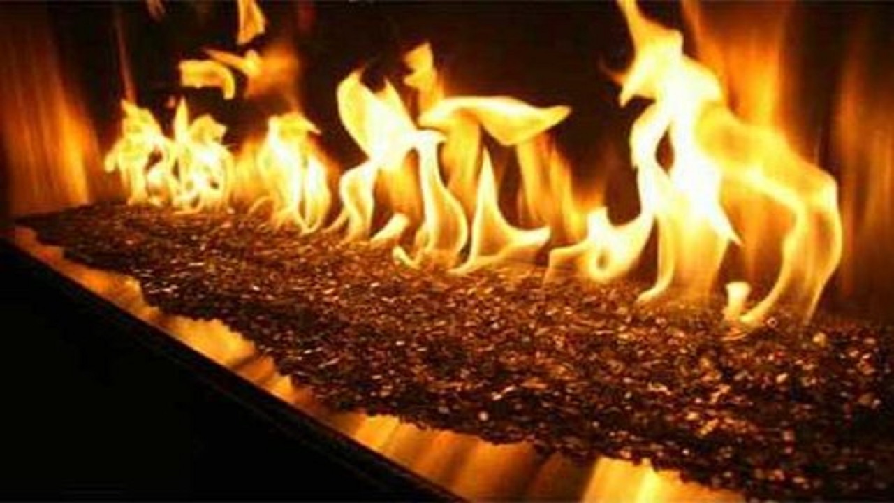 زیاد شدن شعله های بخاری با کاهش دما