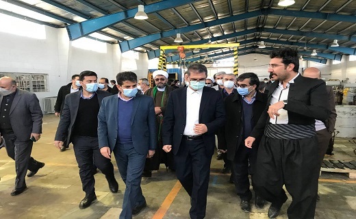 افتتاح طرح های دهه فجر در دهگلان و قروه با حضور استاندار کردستان