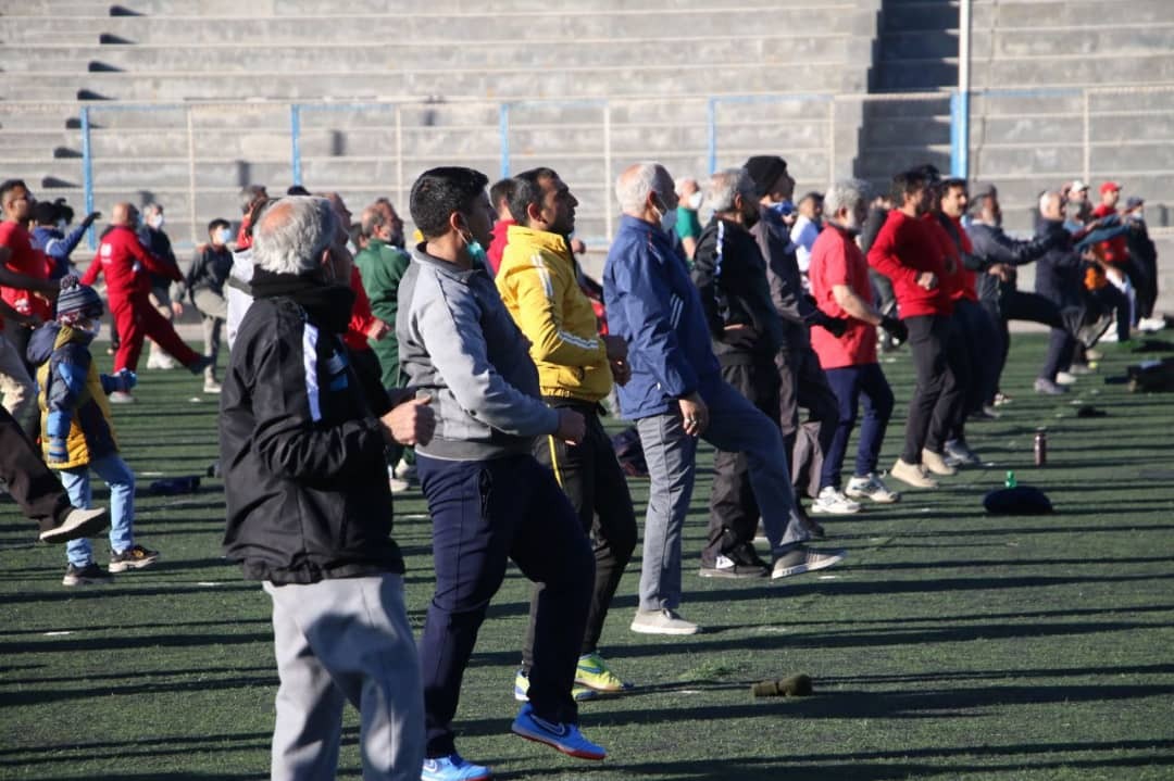 برگزاری همایش بزرگ ورزش صبحگاهی در کرمان