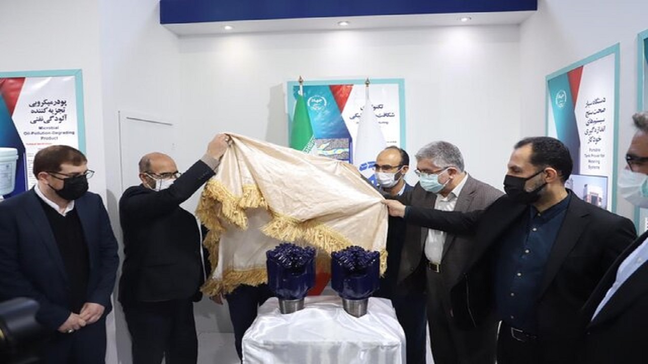 رونمایی از مته دندانه‌ای ساخت جهاددانشگاهی در نمایشگاه نفت خوزستان