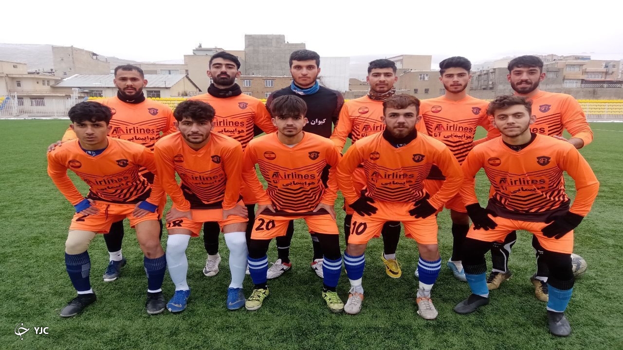 تیم فوتبال امید شاهو مهاباد شکست خورد