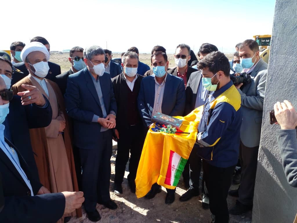 شهرک صنعتی فراشبند به شبکه گاز متصل شد