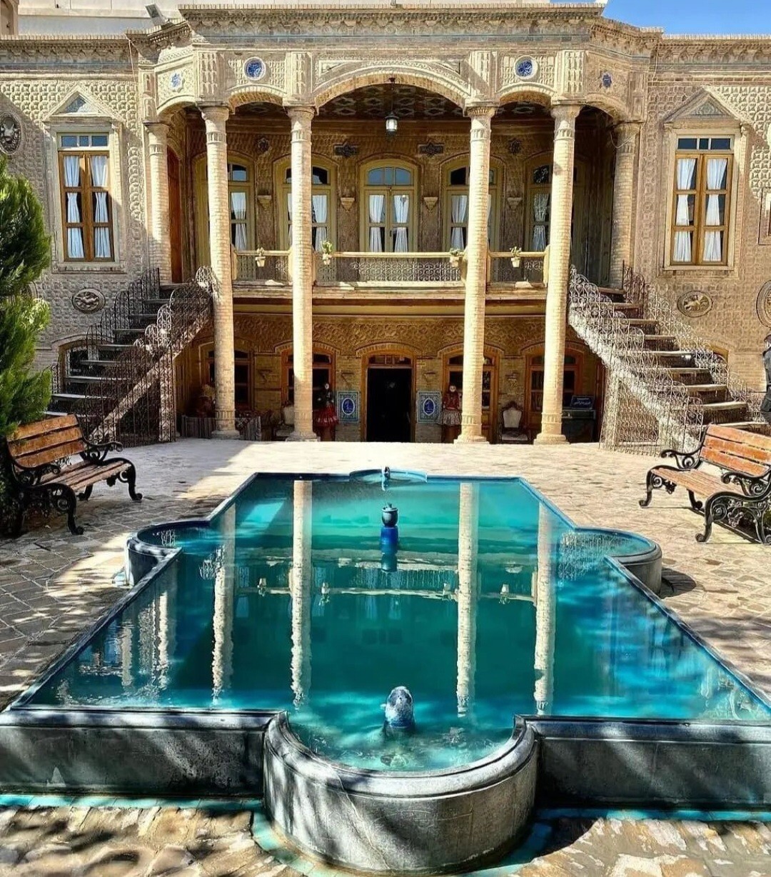 عمارت تاریخی داروغه از دوره قاجار در مشهد عمارتی به وسعت تاریخ در قلب مشهد + عکس