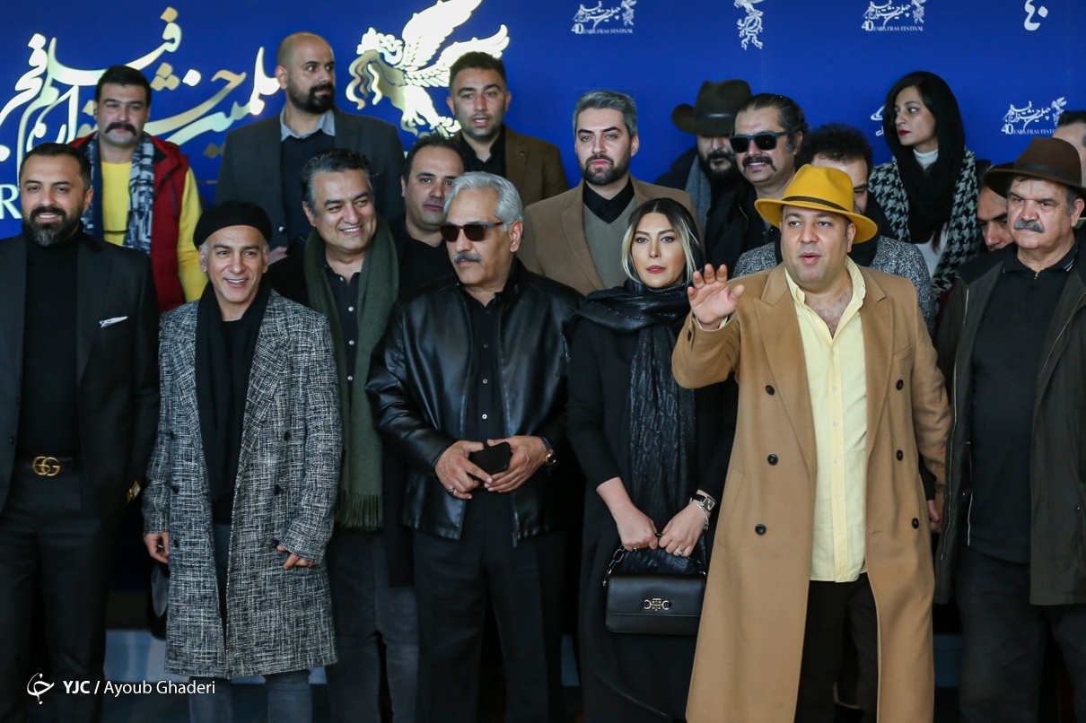 مهران مدیری و عوامل فیلم خائن کشی