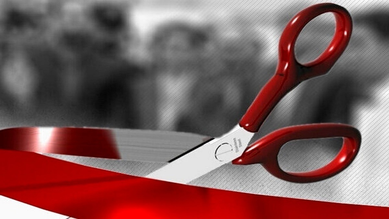 افتتاح دو طرح عمرانی و خدماتی در خداآفرین