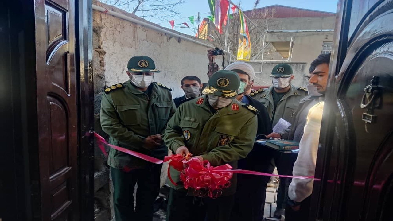 ۳ طرح عمرانی جهادی بسیج ساوجبلاغ افتتاح شد