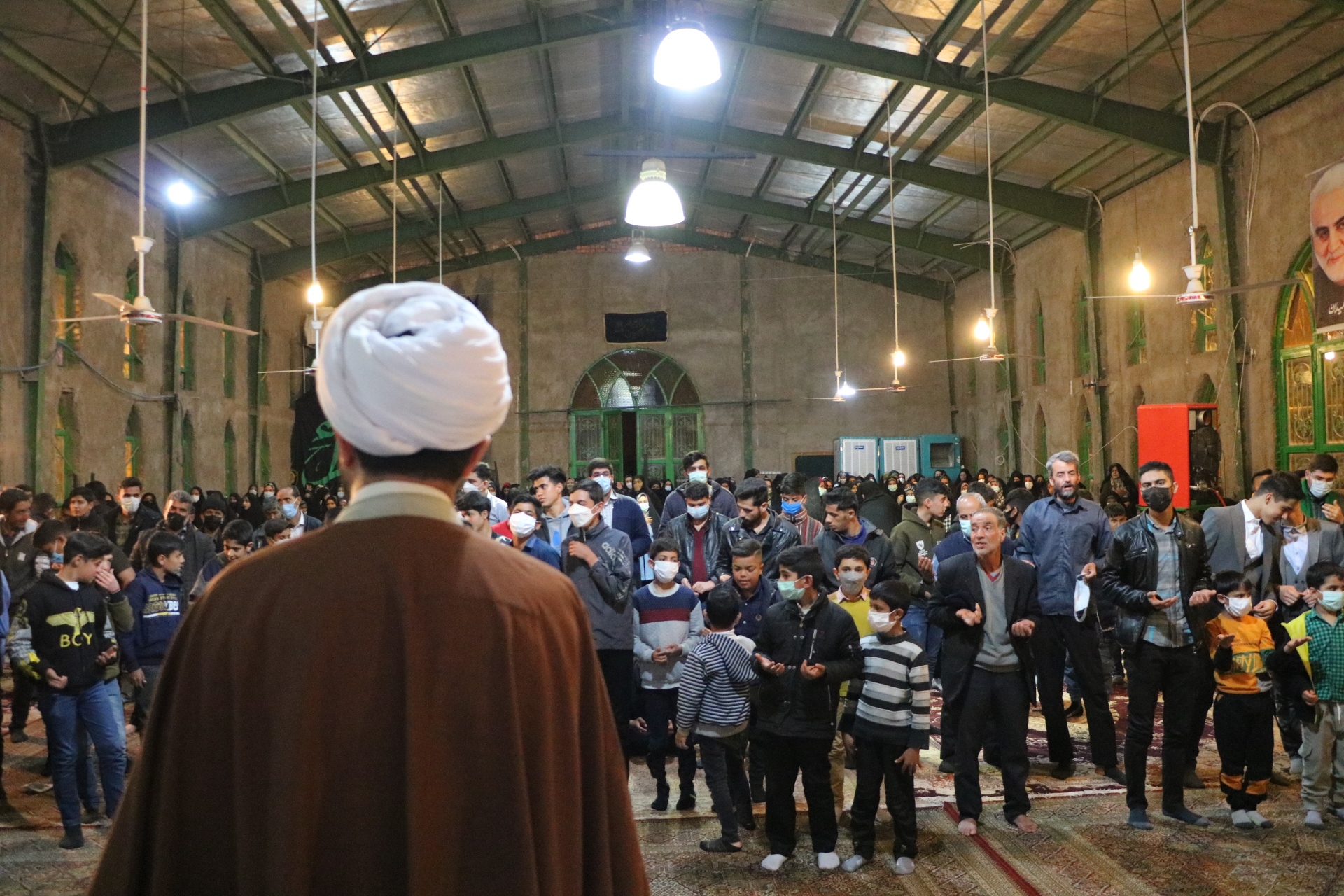 برگزاری محفل انس با قرآن در ده زیار کرمان
