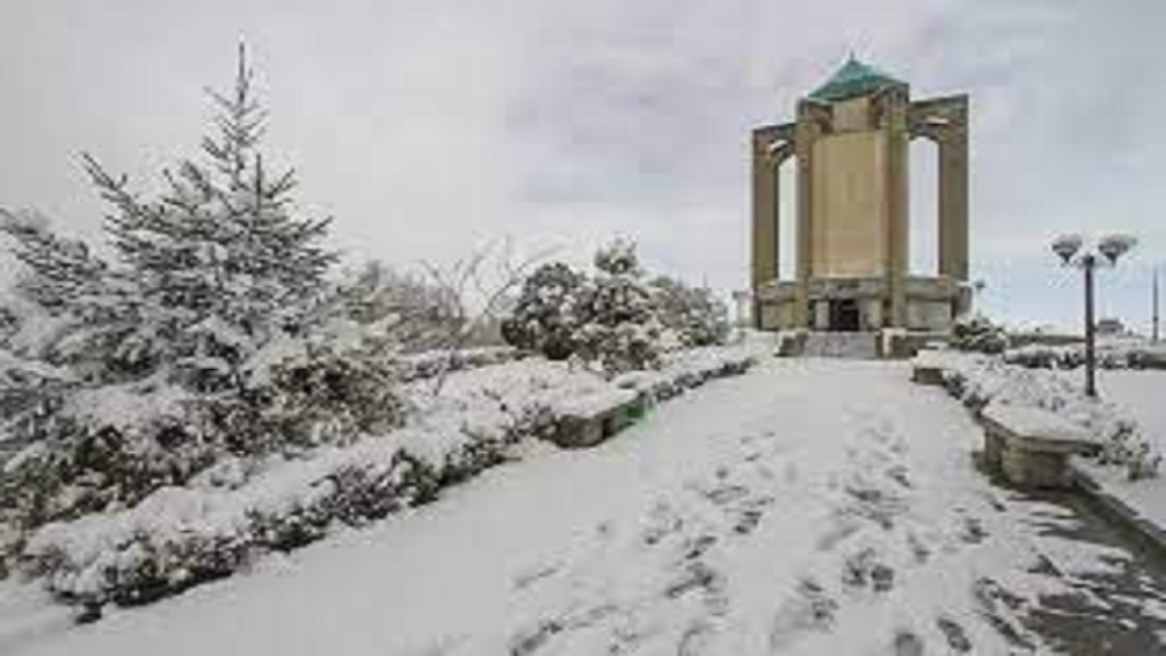 بارش برف تا فردا در استان همدان
