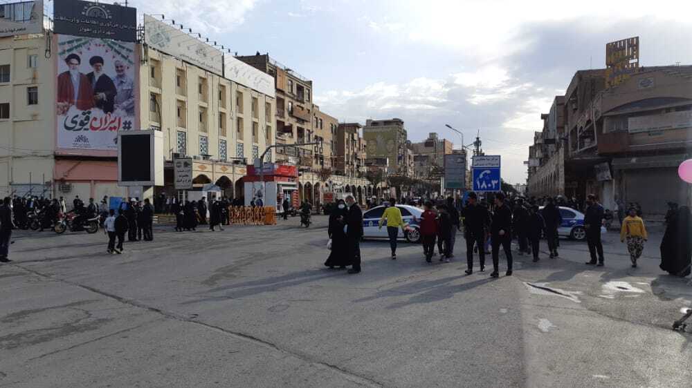 تا ساعاتی دیگر مراسم ۲۲ بهمن در اهواز آغاز می‌شود+ تصاویر