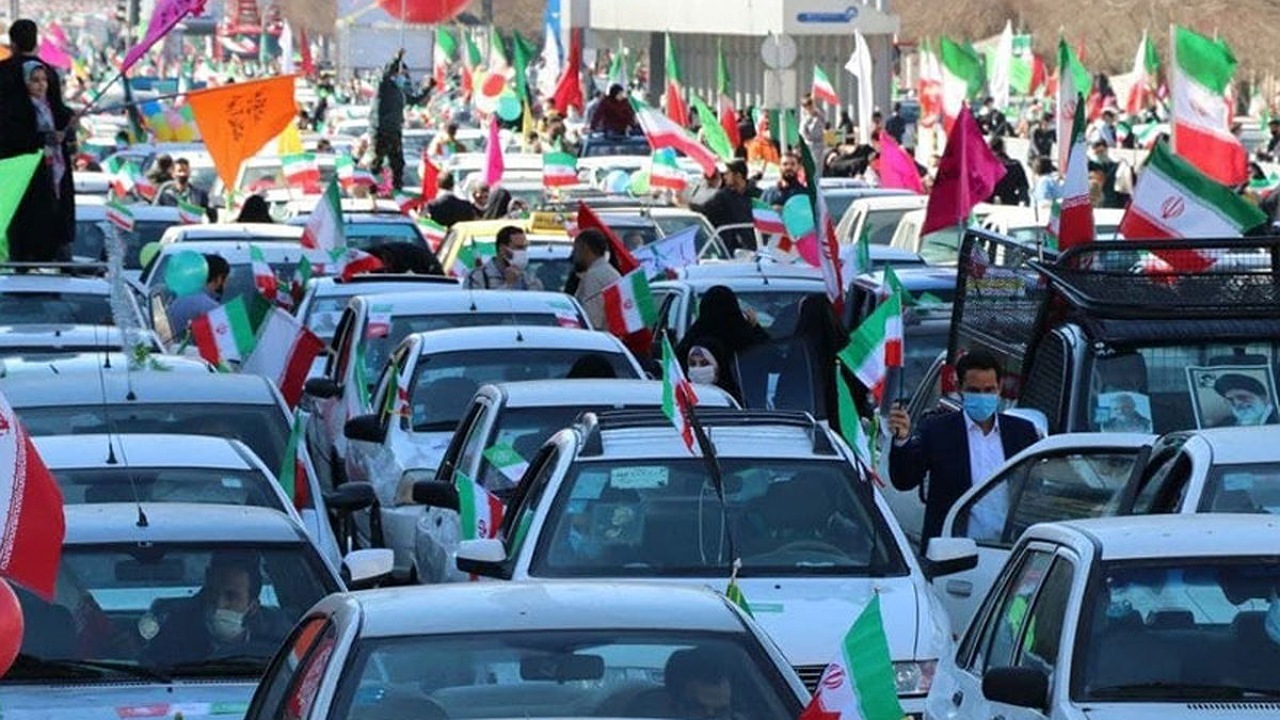همه با هم برای ایران قوی+عکس و فیلم