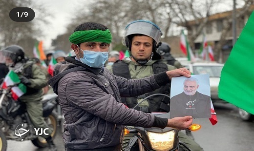 جشن آغاز ۴۴ سالگی انقلاب در گلستان+تصاویر