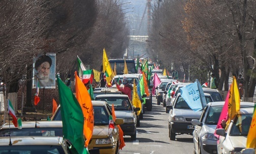 جشن تولد چهل و سه سالگی انقلاب اسلامی ایران+تصاویر